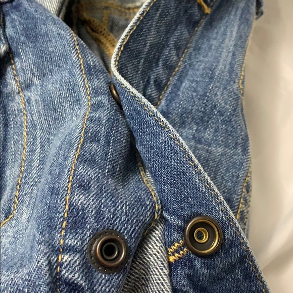 GapKids Button-Up Jean Jacket XL - Picture 6 of 8